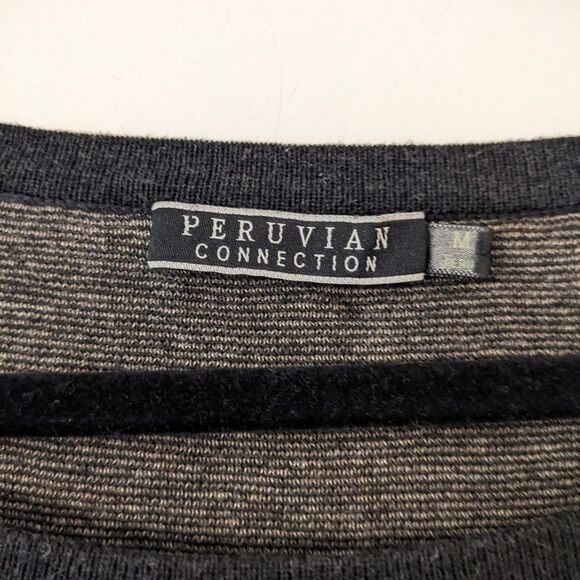 Peruvian Connection Java Tee Pima Cotton M - Picture 4 of 5